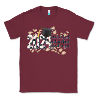 Burgundy 2024 motivated educated graduated Classic Tee - CowGirlArtShop