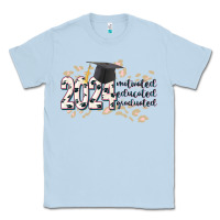Dusty Blue 2024 motivated educated graduated Classic Tee - CowGirlArtShop