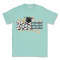 Seafoam 2024 motivated educated graduated Classic Tee - CowGirlArtShop
