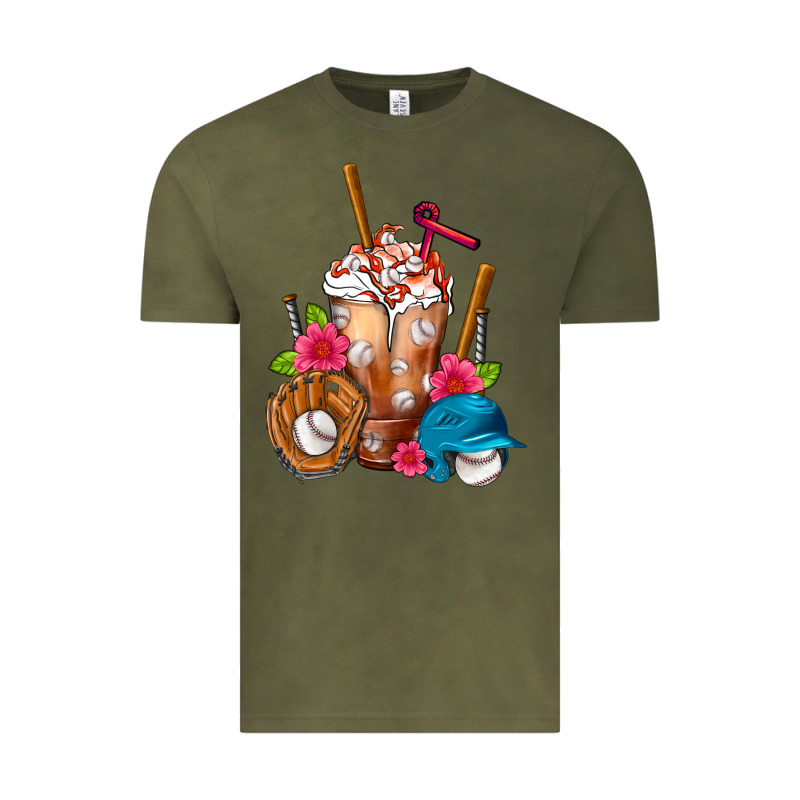 Baseball Frappe Vintage Tee by FaDigitalArtStudio | Teevron