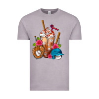 Vintage Zinc Baseball Frappe Vintage Tee - FaDigitalArtStudio