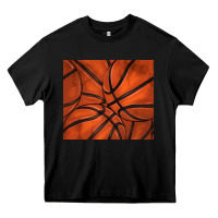 Black distressed basketball pattern Heavy Core Tee - TumblerDesignByShophia