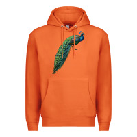Carrot Peacock Premium Hoodie - LillyAllenDesigns