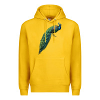 Lemon Peacock Premium Hoodie - LillyAllenDesigns