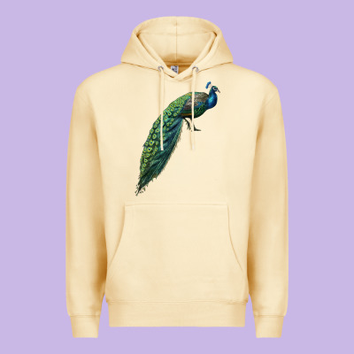 Peacock Premium Hoodie Designed By Lillyallendesigns