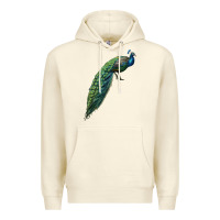 Sandshell Peacock Premium Hoodie - LillyAllenDesigns
