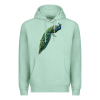 Seafoam Peacock Premium Hoodie - LillyAllenDesigns