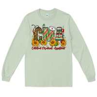 Matcha christmas cma certified medical assistant Long Sleeve Tee - FaDigitalArtStudio