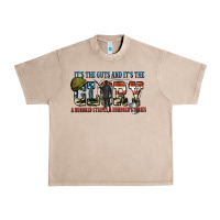 French Oak It's the guts and it's the glory a hundred stripes Urban Heavy Tee - FaDigitalArtStudio