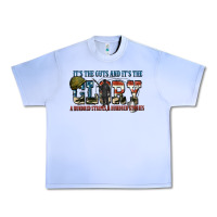 Grape Ice It's the guts and it's the glory a hundred stripes Urban Heavy Tee - FaDigitalArtStudio