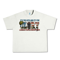 Pistachio It's the guts and it's the glory a hundred stripes Urban Heavy Tee - FaDigitalArtStudio