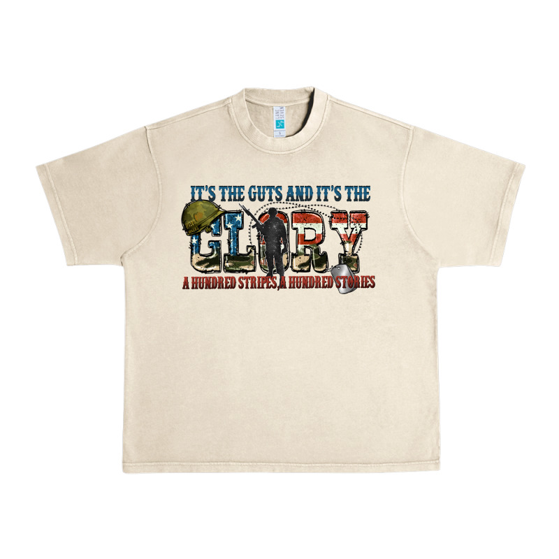 It's The Guts And It's The Glory A Hundred Stripes Urban Heavy Tee by FaDigitalArtStudio | Teevron