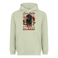 Matcha Christmas life is better with a dachshund Heavyweight Hoodie - JahusDesignShop
