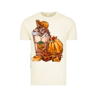 Vintage Arctic Pumpkin Spice Coffee Vintage Tee - FaDigitalArtStudio