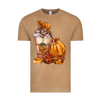 Vintage Camel Pumpkin Spice Coffee Vintage Tee - FaDigitalArtStudio