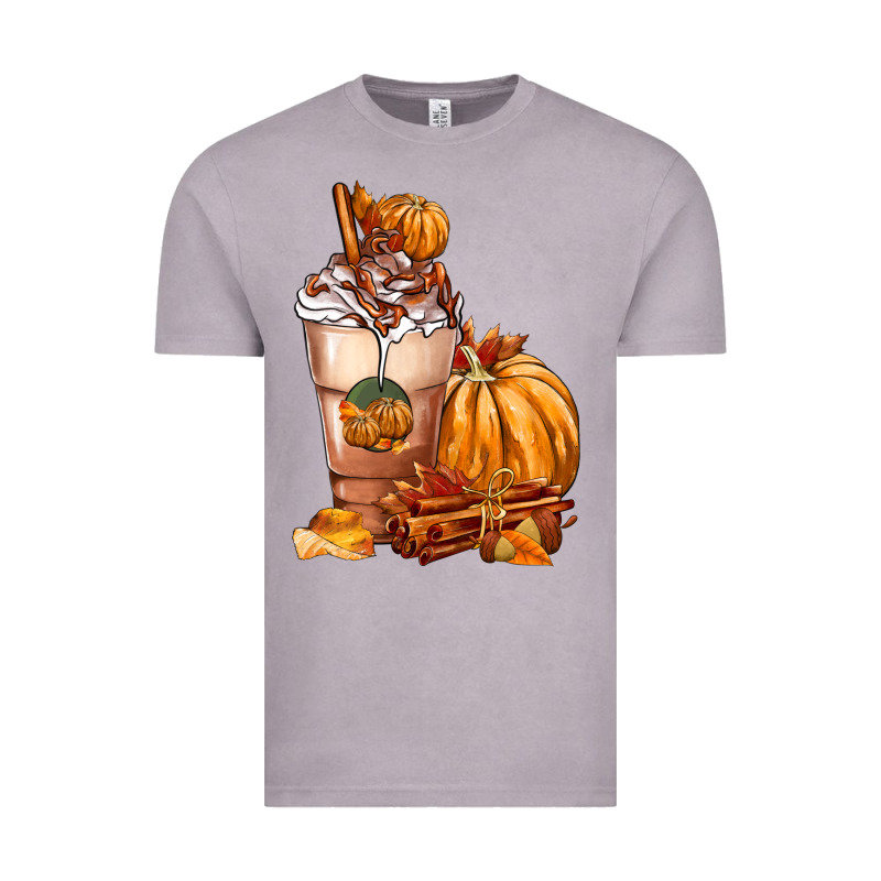 Pumpkin Spice Coffee Vintage Tee by FaDigitalArtStudio | Teevron