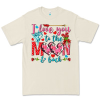 Bone I love you to the moon and back Valentine's Day Premium Tee - HowdyJamesFarm
