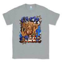 Heather Grey oh my stars Classic Tee - CowGirlArtShop