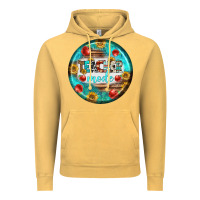 Vintage Mustard teacher mode earrings Vintage Hoodie - BundleAndBundleShop