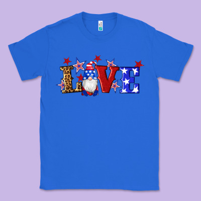 American Flag Gnomes Love Classic Tee Designed By Artiststas