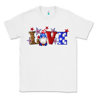 White american flag gnomes love Classic Tee - Artiststas