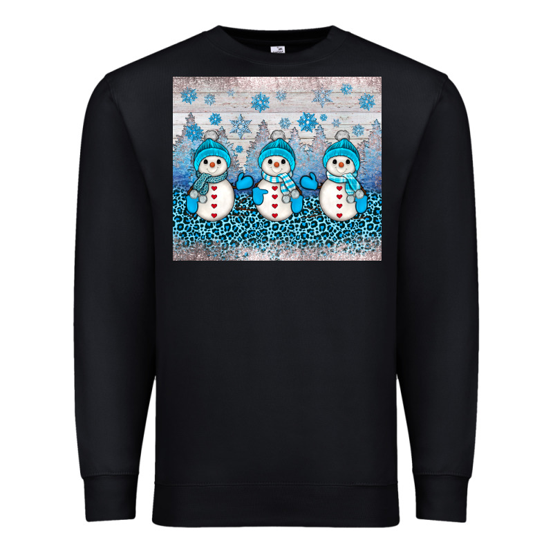 Snowman Winter Premium Sweatshirt by JahusDesignShop | Teevron