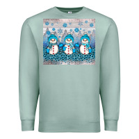 Seafoam snowman winter Premium Sweatshirt - JahusDesignShop