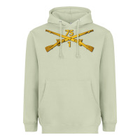 Matcha 1st bn 75th infantry regiment ranger branch wo txt Heavyweight Hoodie - maiPhamDesign