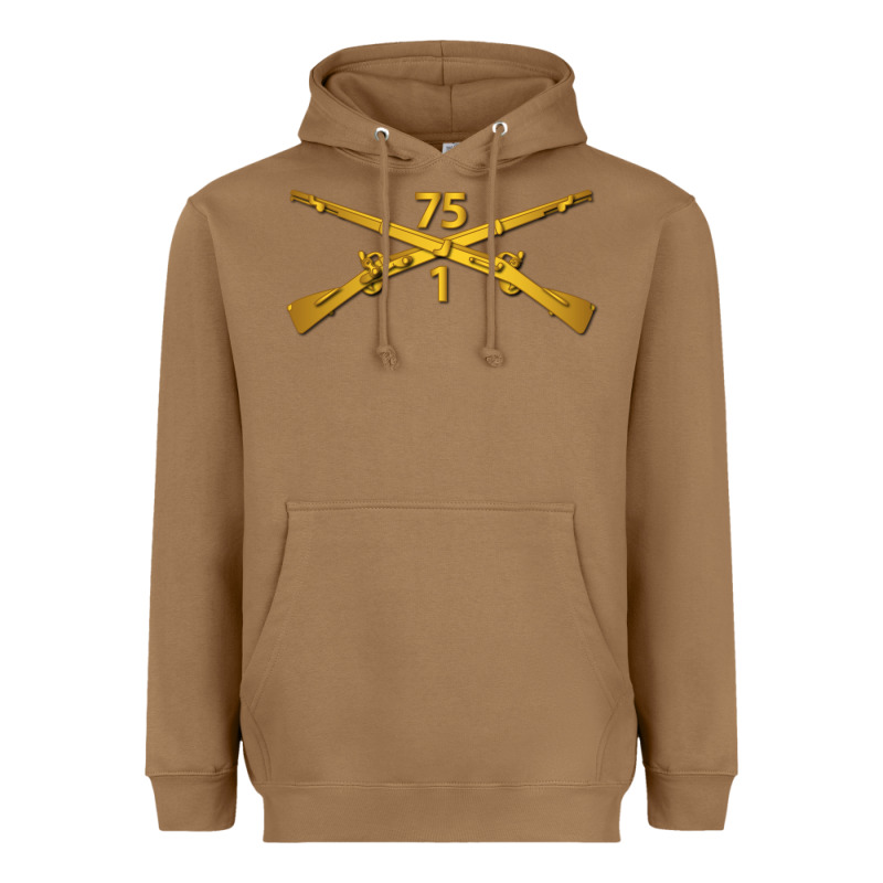 1st Bn 75th Infantry Regiment Ranger Branch Wo Txt Heavyweight Hoodie by maiPhamDesign | Teevron