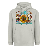 Moon Dust with god all things are possible matthew 19 26 Heavyweight Hoodie - JahusDesignShop