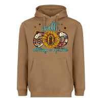 Toasted Coconut with god all things are possible matthew 19 26 Heavyweight Hoodie - JahusDesignShop