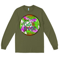 Army Green too cute to spook earrings Long Sleeve Tee - BundleAndBundleShop