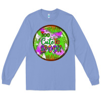 Colony Blue too cute to spook earrings Long Sleeve Tee - BundleAndBundleShop