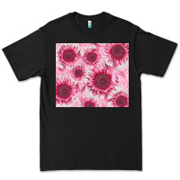 Black breast cancer sunflower Premium Tee - CowGirlArtShop