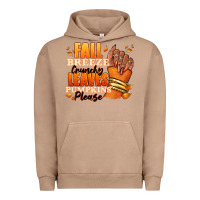 Pigment Burro Fall breeze crunchy leaves pumpkins please Urban Hoodie - RanaPortraitStore