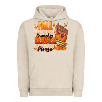 Pigment French Oak Fall breeze crunchy leaves pumpkins please Urban Hoodie - RanaPortraitStore