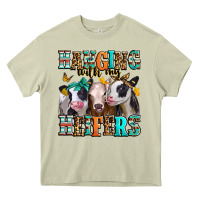 Mossy hanging with my heifers Heavy Core Tee - Jasminsmagicworld