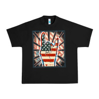 Black Freedom rock hand Urban Heavy Tee - FaDigitalArtStudio
