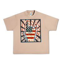 Burro Freedom rock hand Urban Heavy Tee - FaDigitalArtStudio