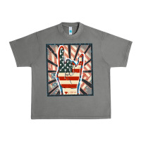 Tornado Freedom rock hand Urban Heavy Tee - FaDigitalArtStudio