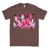 Chestnut boo pink pumpkin witch breast cancer Classic Tee - CowGirlArtShop