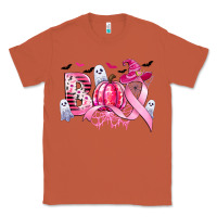 Copper boo pink pumpkin witch breast cancer Classic Tee - CowGirlArtShop