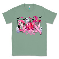 Sage boo pink pumpkin witch breast cancer Classic Tee - CowGirlArtShop