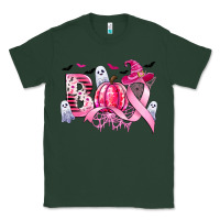 Sports Green boo pink pumpkin witch breast cancer Classic Tee - CowGirlArtShop