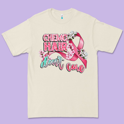 Chemo Hair Dont Care Premium Tee Designed By Cowgirlartshop