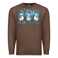 Chestnut snowman hello winter Premium Sweatshirt - JahusDesignShop