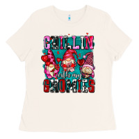 Bone chillin with my gnomies olivia Ladies Tee - OliviaCreatesArt