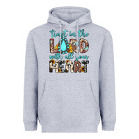 Heather Grey trust in the lord with all your heart Heavyweight Hoodie - JahusDesignShop