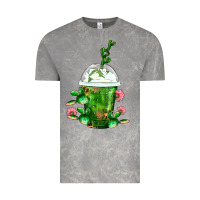 Cloud Rock Western Cactus Cold Frappe Vintage Tee - FaDigitalArtStudio