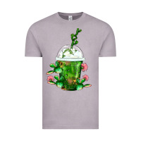 Vintage Zinc Western Cactus Cold Frappe Vintage Tee - FaDigitalArtStudio
